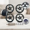 4 Aluminum Alloy Rims, 25mm High-performance Replacement Tires, Tires for K969 And K979 in 1:28