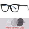 Square Photochromic Glasses Men Women Myopia Eyeglasses Students Short Sight Eyewear 0 -0.5 -1 -1.25 -1.5 -1.75 -2.0 To -6