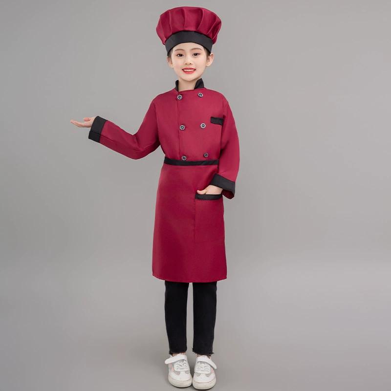Children's Chef Costumes Children's Costumes Children's Games Professional Costumes Performances Children's Little Chef Costumes