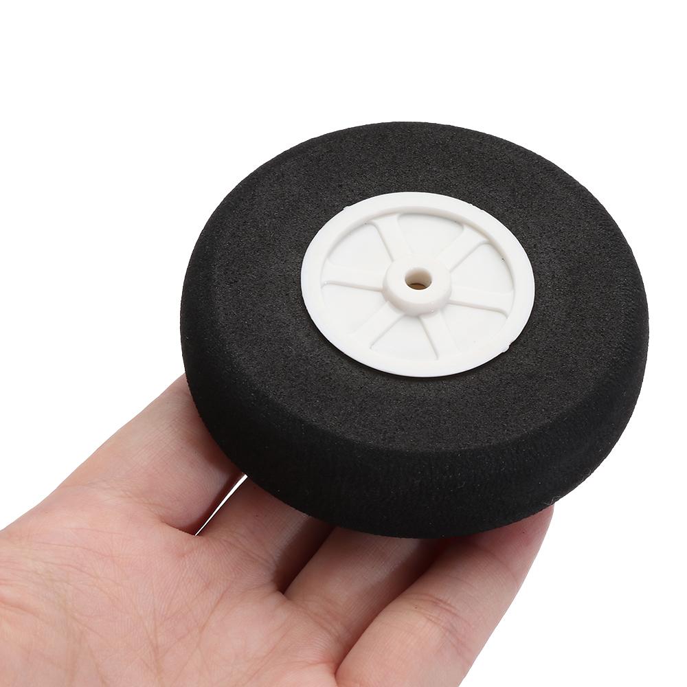 Tail Wheel Rubber PU Plastic Hub 1" - 3" Inch For RC Airplane Replacement Parts Kids DIY Plane Toys Accessories Spare Parts