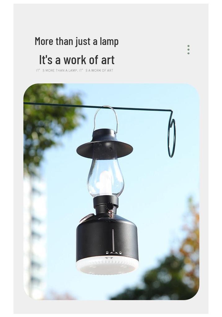 2026 New Retro Hat Style Kerosene Lamp Humidifier for Bedroom, Desktop, Outdoor & Camping Aromatherapy.