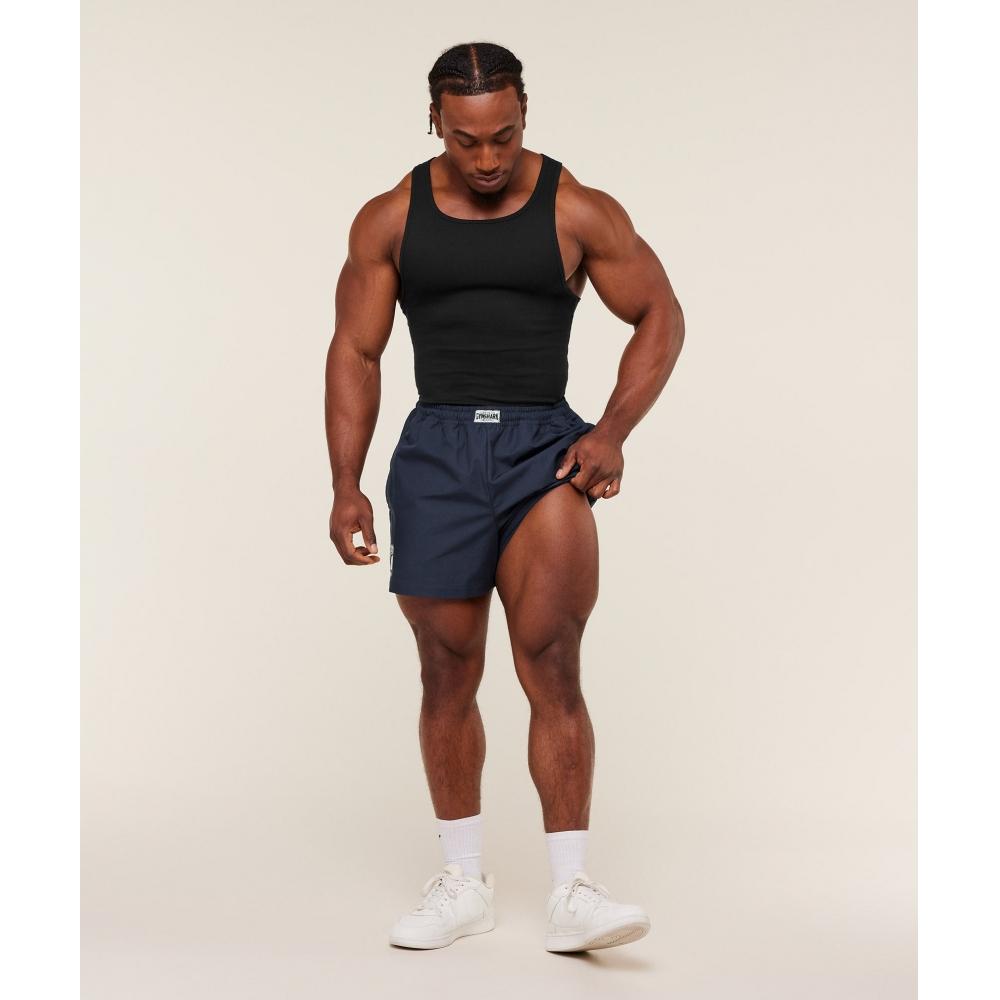 Gymshark Pumper Shorts 5  Heavy Blue A3b9h Uctn