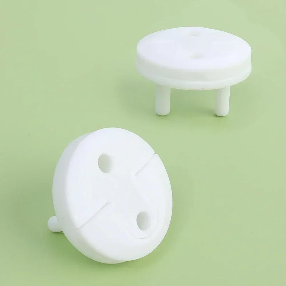 4/12PCS Electrical Safety Socket Protective Cover Baby Care Safe Guard Protection Children Anti Electric Shock Rotate Protectors