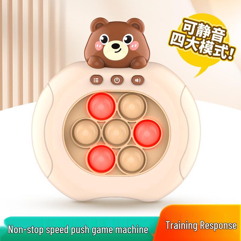 Handheld Whack-a-Mole Game Console: Educational Press & Pop Reaction Training Toy