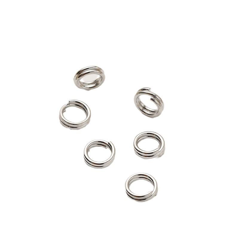 Eco-Friendly 14K Gold Plated Double Layer Jump Ring Jewelry Connector - Handmade Necklace & Bracelet Clasp Accessories