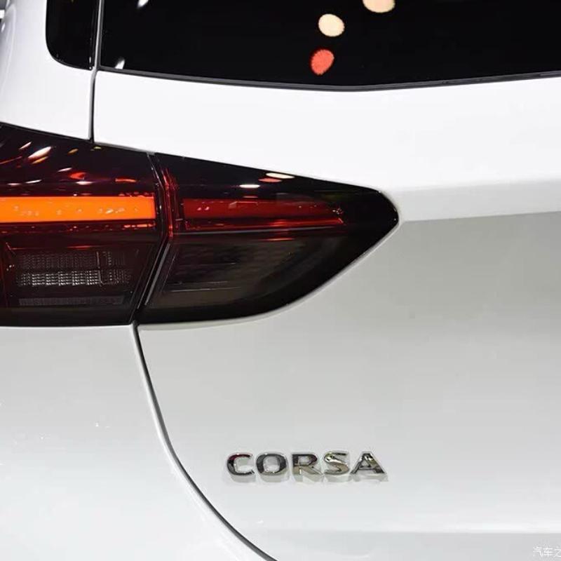 Nuovissimo Emblema Logo Lettere ABS OPEL COSRA Adesivi per Auto Badge per Paraurti Posteriore Coda Bagagliaio Auto Styling Accessori Auto Per Opel Corsa