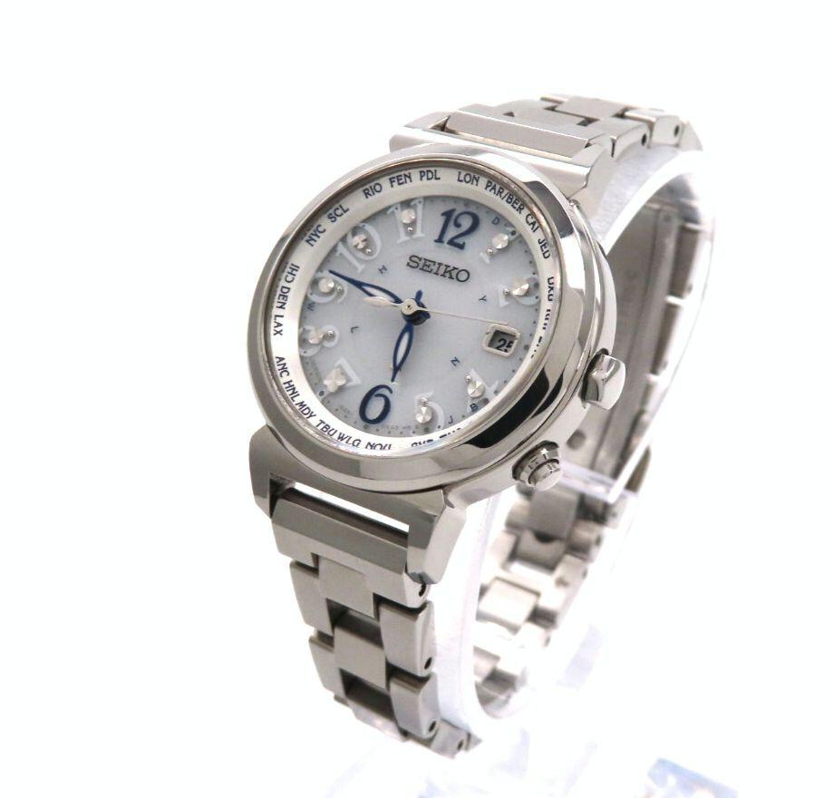 [USED] Lucky Passport SEIKO Seiko Watch Lucia White Lame Extreme