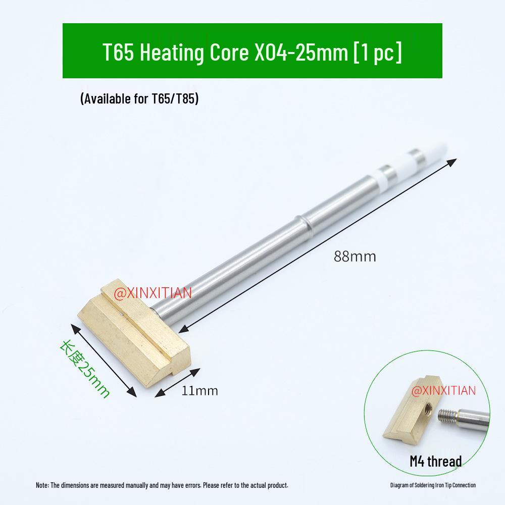 T12 Brass Desoldering Soldering Iron Tip C245/T65 for Circuit Board Component Pins