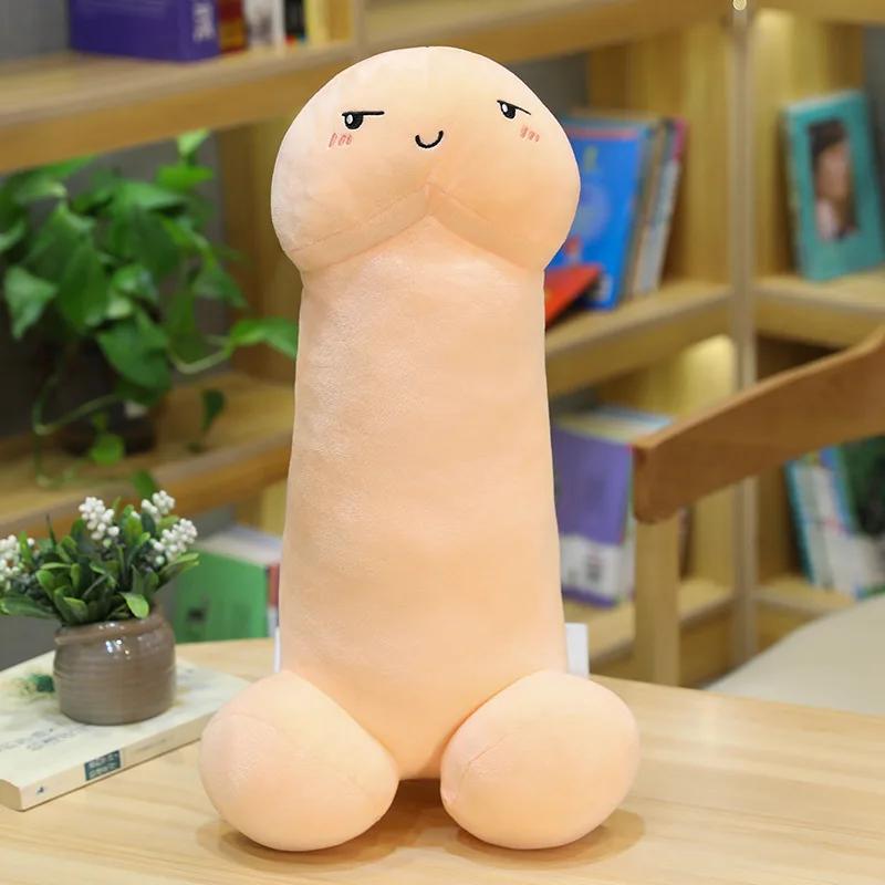 Trick Penis Simulation Plush Toys Boys Dick Plushie Real-life Penis Hug Pillow Stuffed Sexy Interesting Gifts For Girlfriend