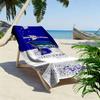 Hertha BSC Print Beach Towel, Large Soft Quick Dry Towel for Beach Camping Swimming