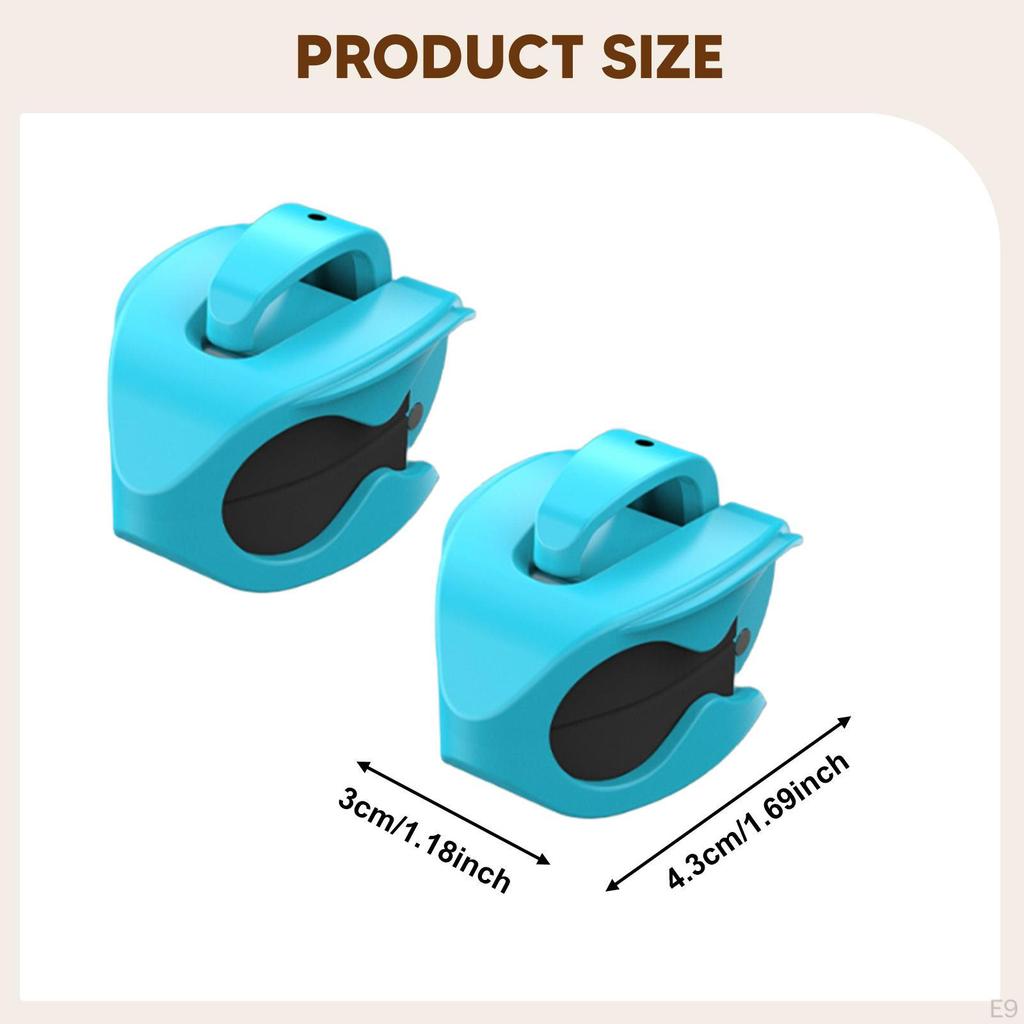 2 Fishing Rod Clamps, Beach Holders, Practical And Portable Clamps.