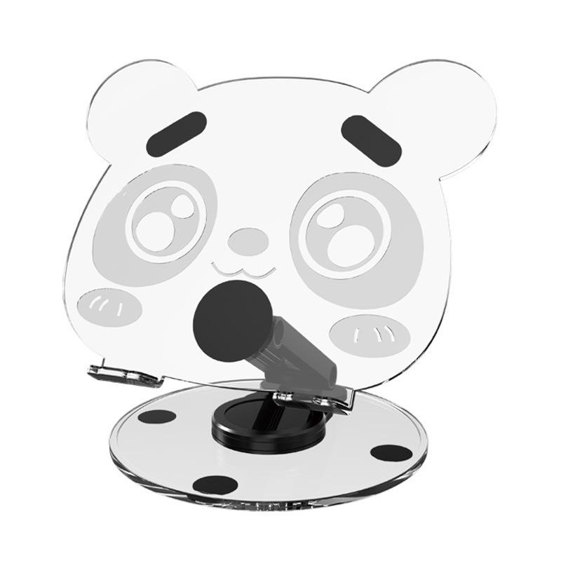 360° Rotating Foldable Acrylic Tablet Stand with Anti-slip Base