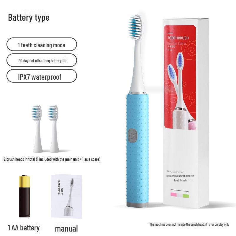 Customizable Electric Toothbrush: Rechargeable Sonic Brush for Adults, Couples & Kids