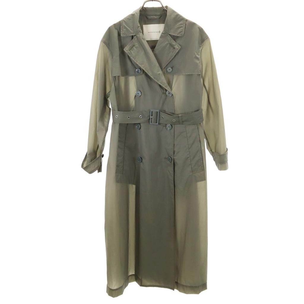 Mackintosh Made in the UK spring trench coat 6 gray Women Used