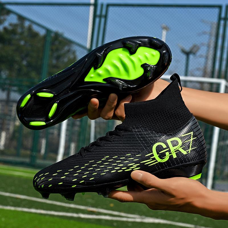 Hochwertige Herren Fußballschuhe Society Outdoor Fußballschuhe TF/FG Sneaker Damen Nocken Original Kunstrasen Fußballschuhe Strapazierfähig
