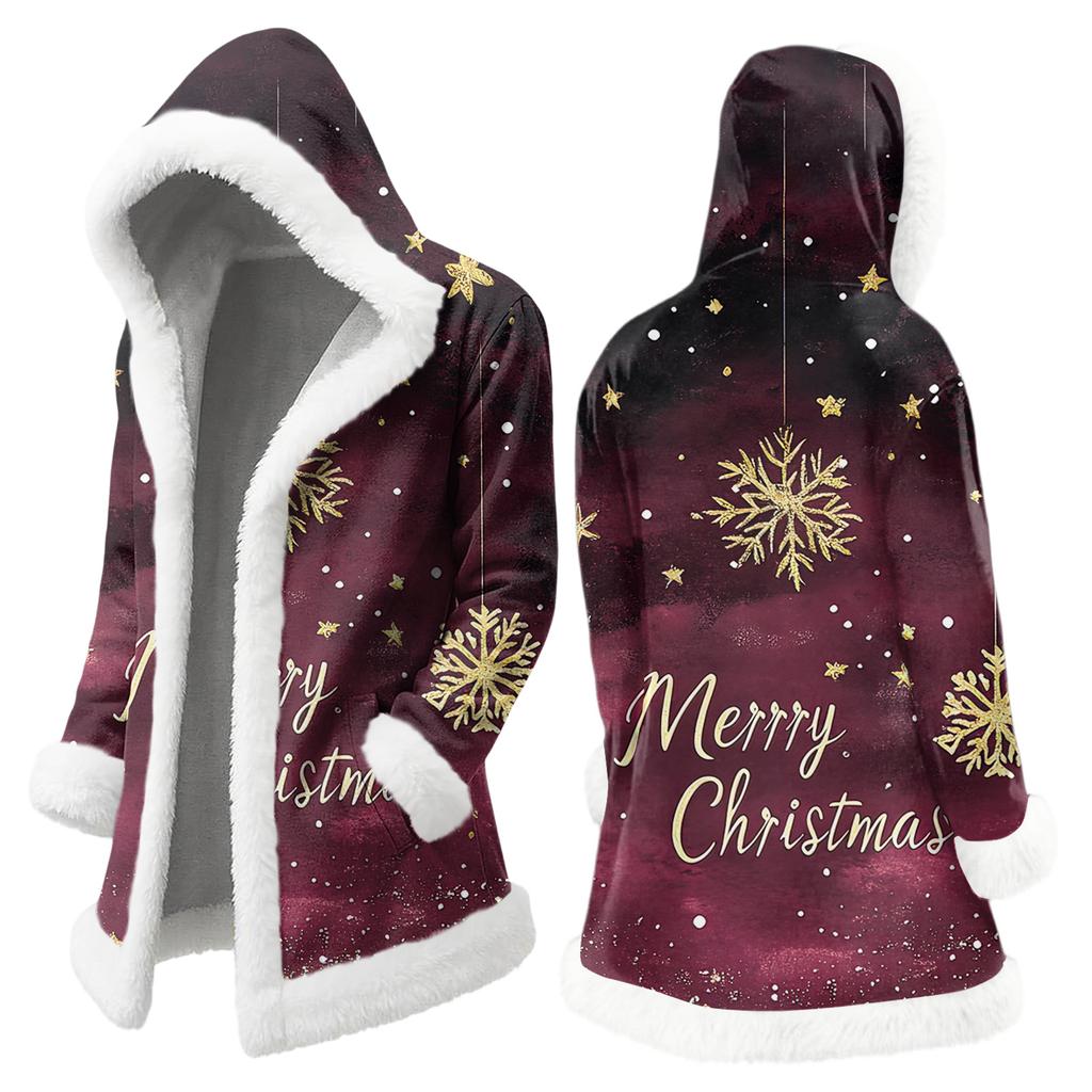 Ανδρικό Καθημερινό Τζάκετ με Χριστουγεννιάτικη Εκτύπωση