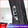 For Jeep Grand Cherokee 2014 2015 2016 2017 2018  Car Front Small Air Outlet Decoration Cover Trims Car Styling Accessories