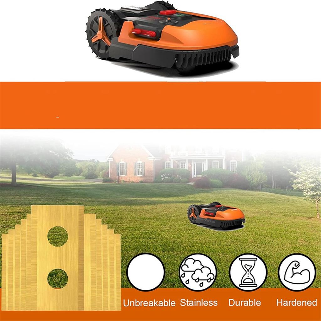 2025+24pack WG794 WA0190 Replacement Robotic Lawn Mower Cutting Blade for Landroid Robotic Mower