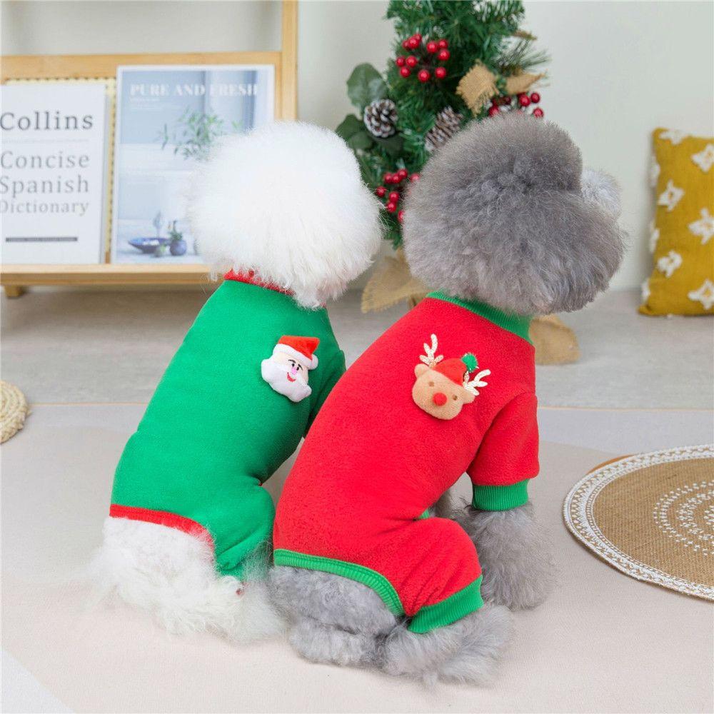 

Winter Cosplay Party Vest Christmas Cotton Clothes Jacket Dogs Coat Pet Clothes