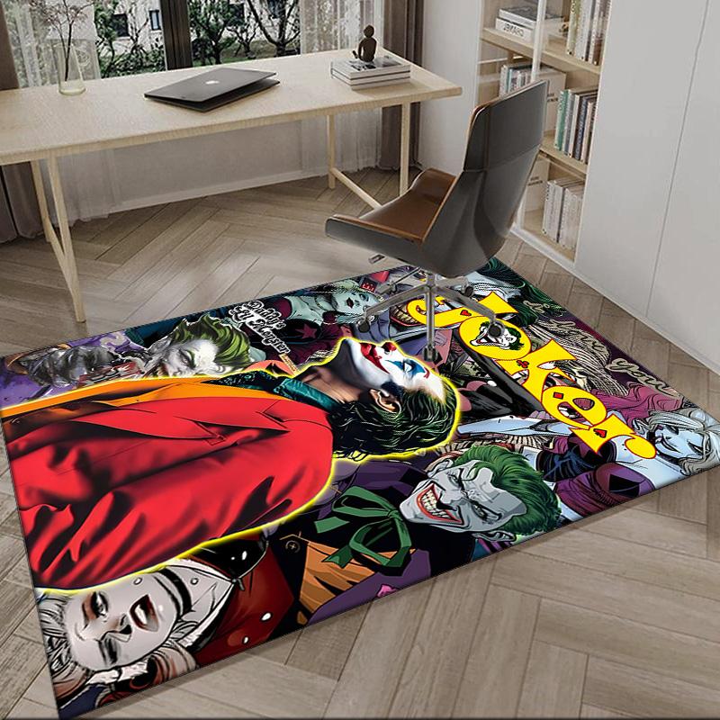Jo-ker's Dark Saga Carpet, Kitchen Rugs, Yoga Mat, Non-Slip Mats, Rug for Bathroom, Living Room Bedroom, Camping Rugs Christmas Gift