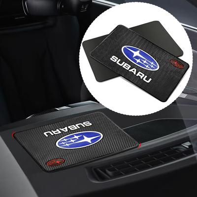 Bilmerke Styling Sklisikker Matte Midtkonsoll Sklisikker Pad Interiør For XV BRZ WRX STI Forester Ascent Impreza Legacy Outback Levorg
