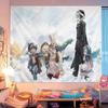 Anime Made In Abyss Buntes Wandteppich Wandbehang Böhmische Wandteppiche Mandala Wandbehang Tücher