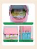 Korean Style Lightweight Girls' School Backpack for Ages 3-6