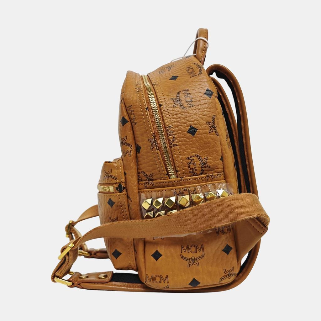 [Pre-Owned] Classic Double-Sided Studded Monogram Print Coated Canvas Mini Backpack - Very Good #AJNF3W