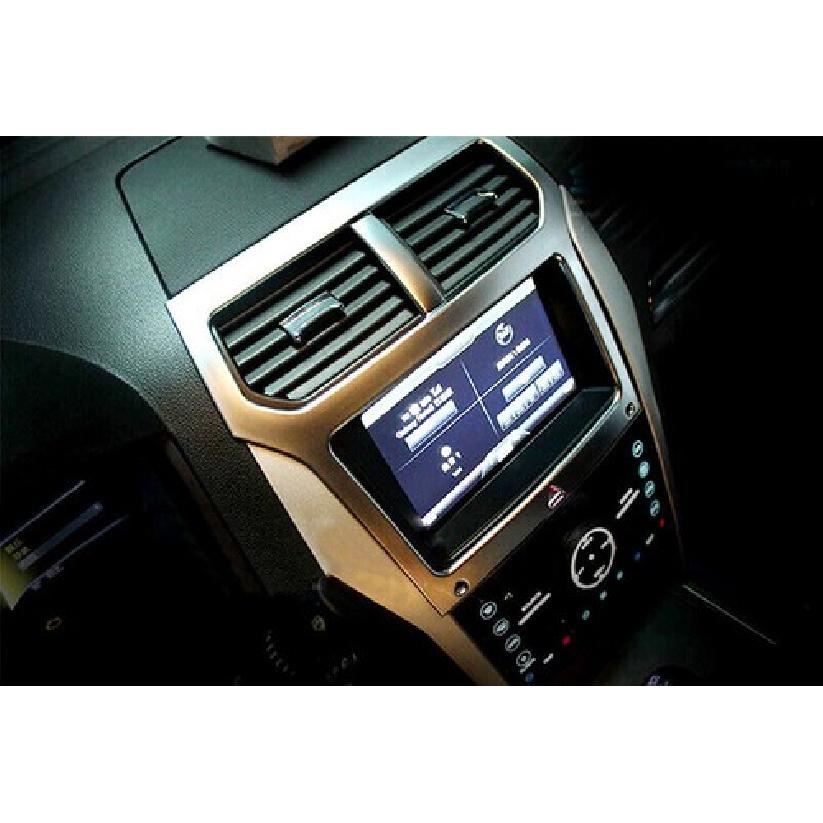 Interior Dashboard Console Navigation Cover Trim for Ford Explorer 2011-2015