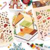 Infeel.Me 25th Edition 2.5D Christmas Scenery Stickers