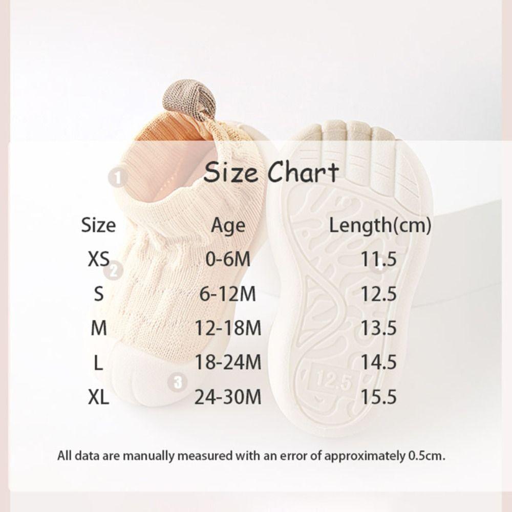 Soft Rubber Sole Infant Walking Shoe Elastic Baby Walking Shoes New Toddler Shoes  Indoor Use