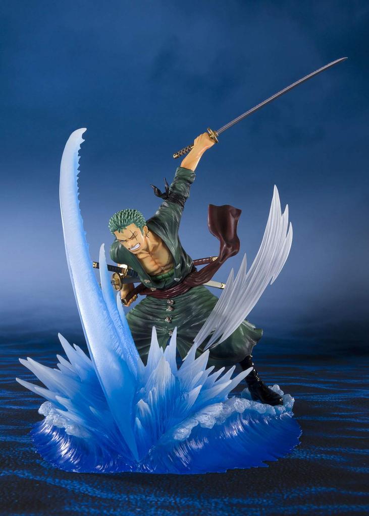 TAMASHII NATIONS TAMASHII NATIONS Figuarts ZERO ONE PIECE Roronoa Zoro Bad Port Bird 190mm Painted Complete Figure Approx. ABS&PVC