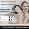 U-Shaped Electric Massage Gun with Silent Operation & LCD for Muscle Relaxation and Fitness