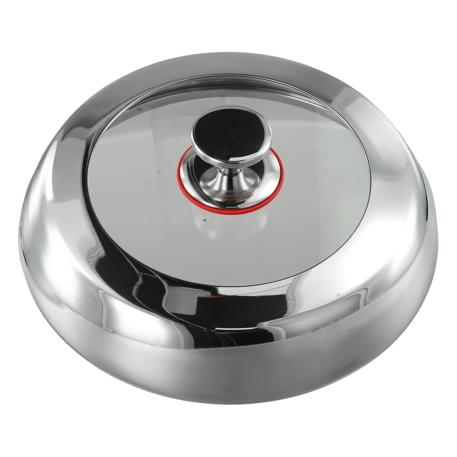 

Sustainable Design Reusable Stainless Steel Cooking Pot Lid for Your Kitchen 28cm