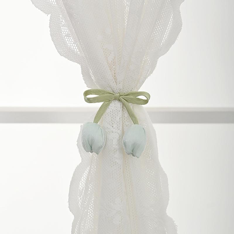 Tulip Curtain Clip Buckle Curtain Holders Hook Hanging Ball Tiebacks Home Curtain Decorative Accessories