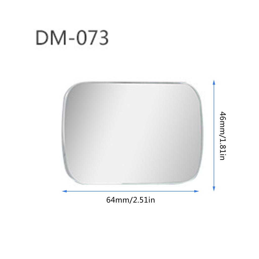 2Pcs Auto Spiegel HD Toter Winkel Spiegel Einstellbar Auto Rückspiegel Konvexen Spiegel 360 Grad Weitwinkel Fahrzeug Parkplatz Randlos