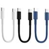 1-3PCS Short 30cm Type C to USB C Cable Fast Charging Power Bank Data Cord or Samsung iPhone15 Xiaomi Phone USB C Data Cable