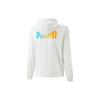 Puma Full Sleeve Printed Hoodie 'White' Men's 678013-02