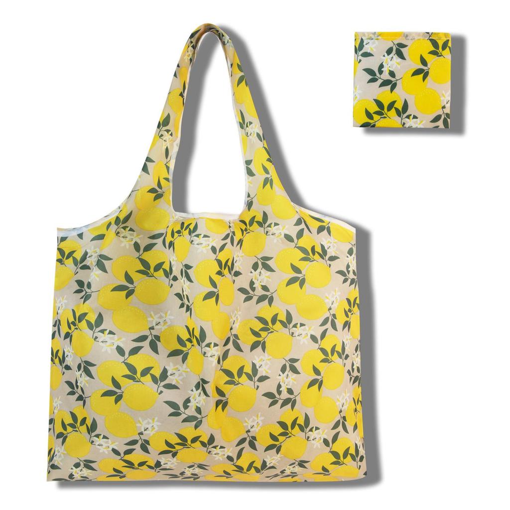 Large Cartoon Foldable Portable Shopping Bag, Large Capacity Tote Bag