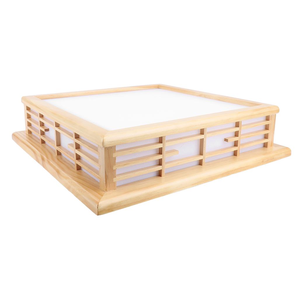 Retro Wooden Ceiling Light LED Ceiling Light Light Fixture Ceiling Mount for Living Room Bedroom