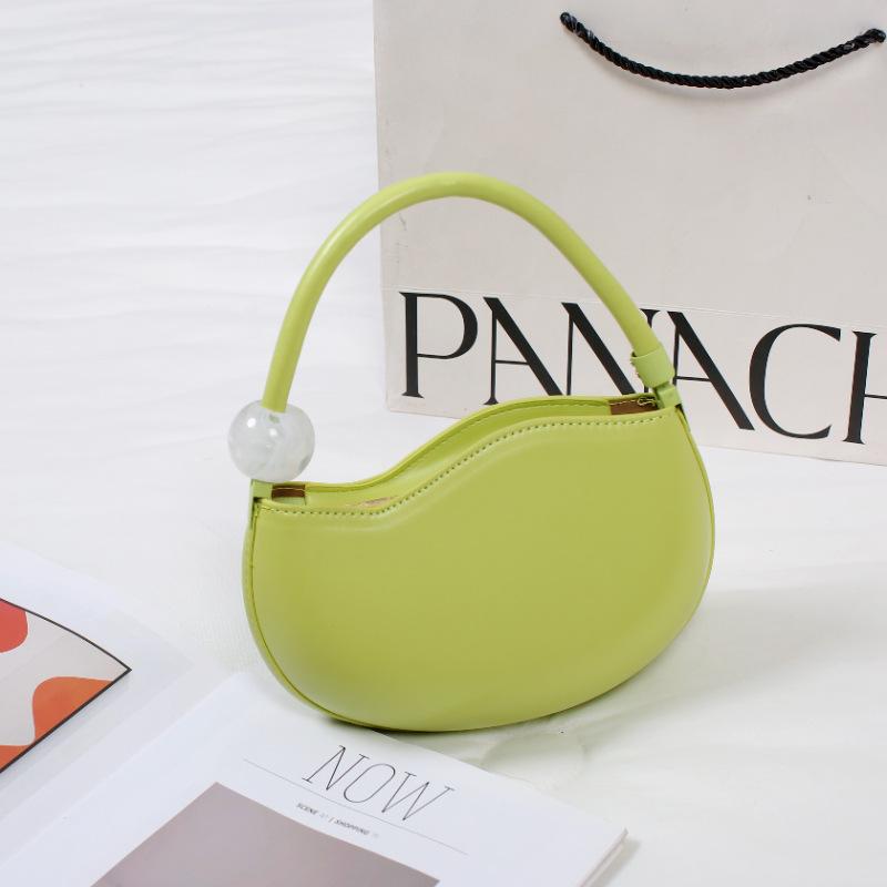 Trendy Niche Design 2026 New Cute Solid Color Handbag Casual Multifunctial Crossbody Bags Simple Phe Bag