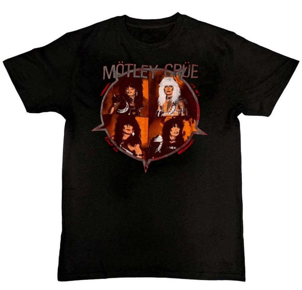 New Motley Crue Shout At The Devil Graphic Unisex Mens T-Shirt