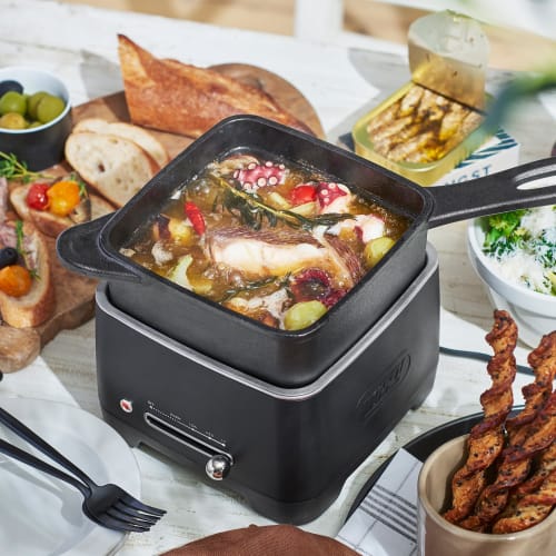 Toffy Hot Skillet K-SK1, Perfect for Camping Cooking at Home, Direct Flame, Heat Retention, Heavy-Duty Skillet, Low-Salt Yakiniku, Waterless Recipes,