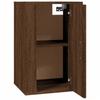 TV Wall Cabinet Brown Oak Effect 40 X 34.5 X 60 Cm