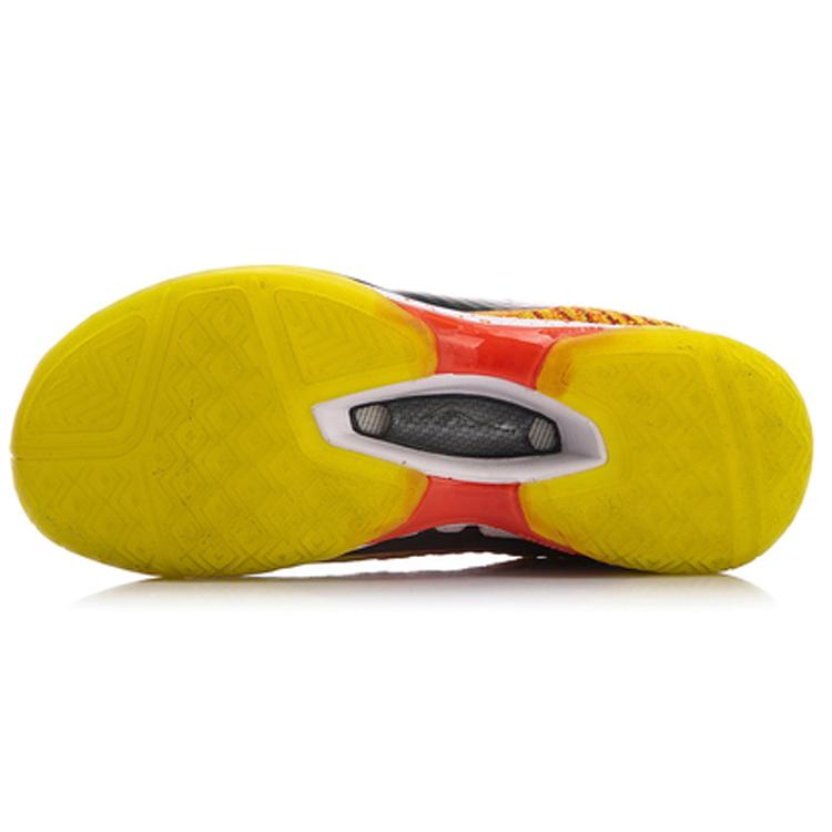 Li Ning Pioneers Fabric Cushioning Rebound Low top Badminton Shoes Women's Lemon AYAN016-1