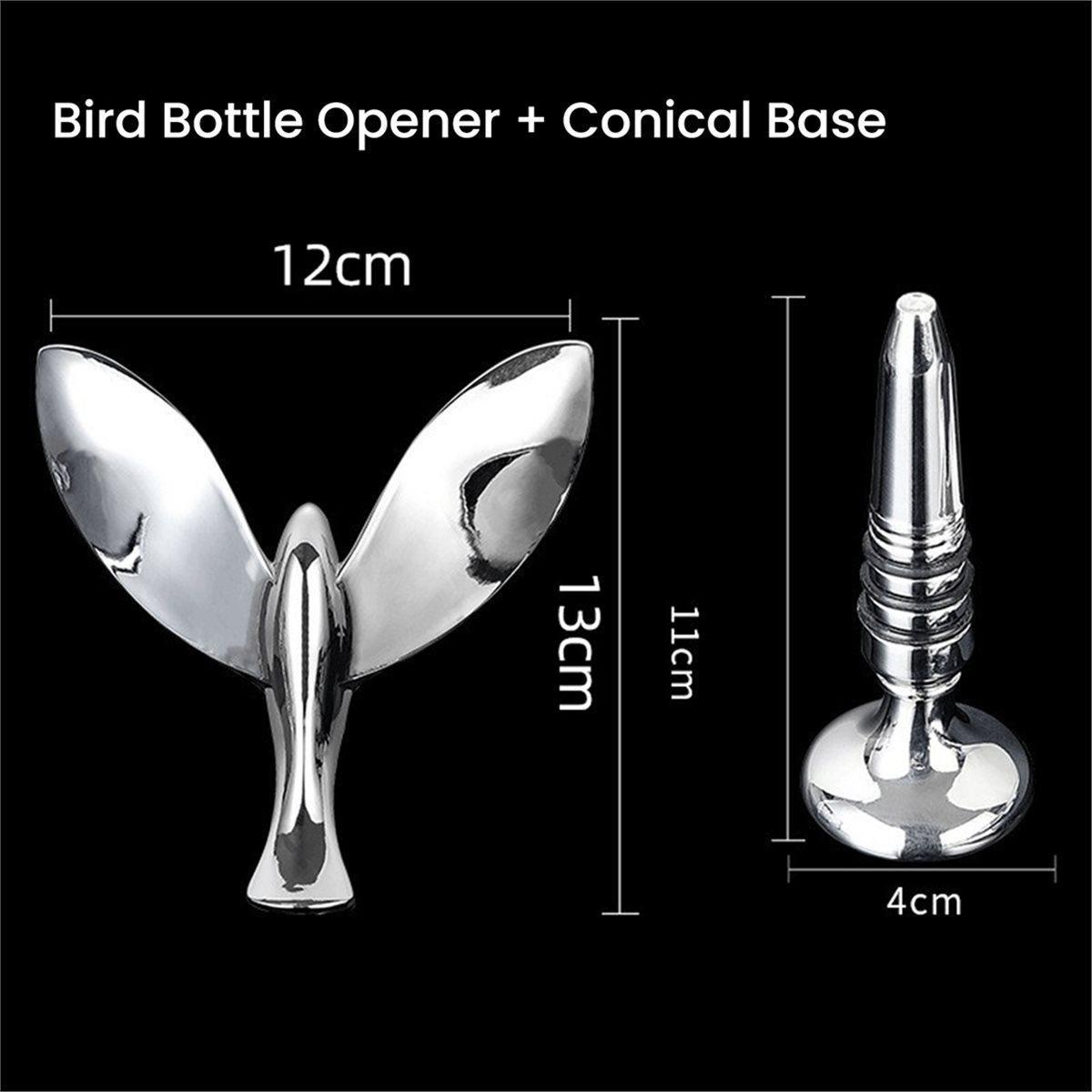 

2026 New Beer Bottle Openers Manual Bottle Lids Opener Kitchen Tool Balanced Bird Bottle Opener for Bar Kitchen Home Parties China Mainland