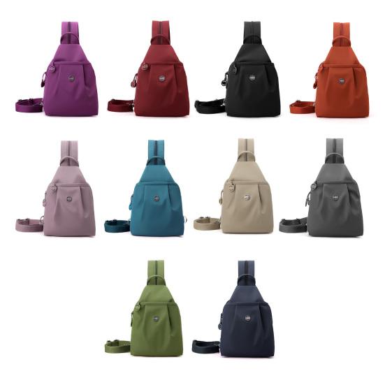 Anti-Theft Sling Backpack 3-in-1 Waterproof Commuter Bag Oxford Fabric Convertible Travel Backpack for Outdoors