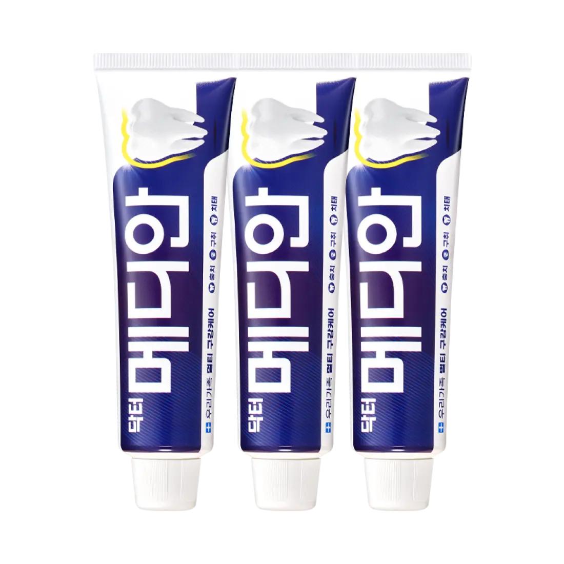 Dr. Median Multicare Toothpaste Fresh Mint Plaque Control 120g x 3 Pack