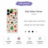 For iPhone 17 Pro Case Christmas Elements Pattern Printing Straight Edge TPU Phone Back Cover