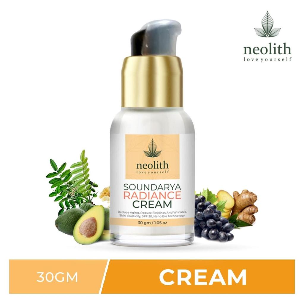Neolith Skin Repair Solution Pack || Saundarya Radiance Cream 30 GM || Skin Lightening Serum 30 ML || Combo Pack of 2